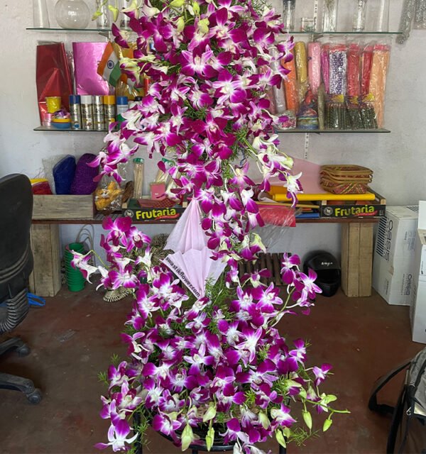 Royal Purple Orchid Arrangement