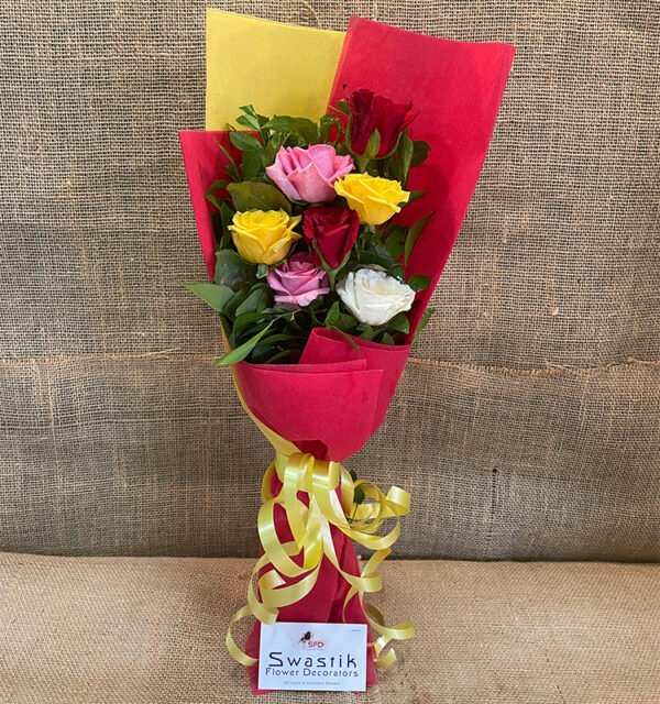 7 Mix Roses Bouquet