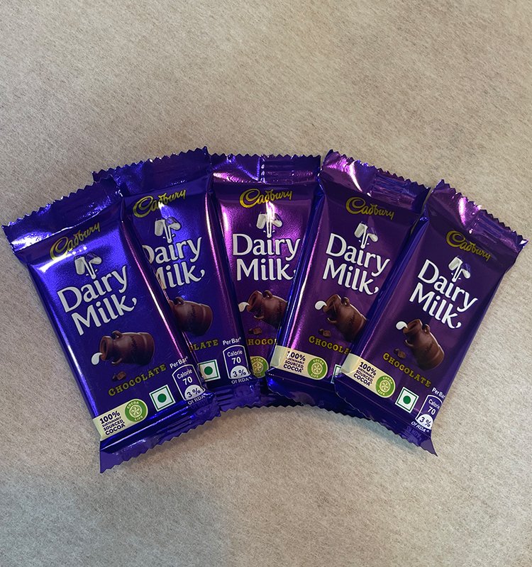 Dairy Milk (Pack of 5)