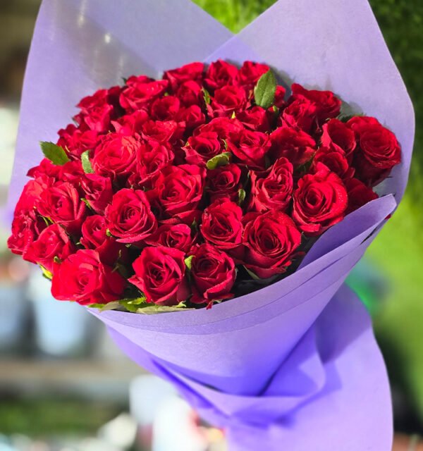 35 Red Roses Bunch