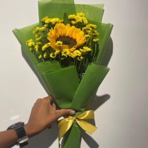 Swastik Sunflower Bouquet
