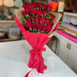 Premium Red Roses Bouquet